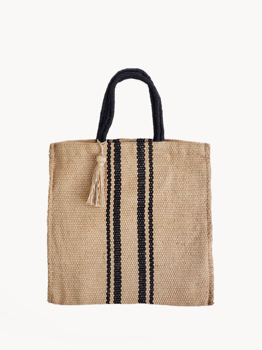 Naya Jute Tote Bag - Natural-0