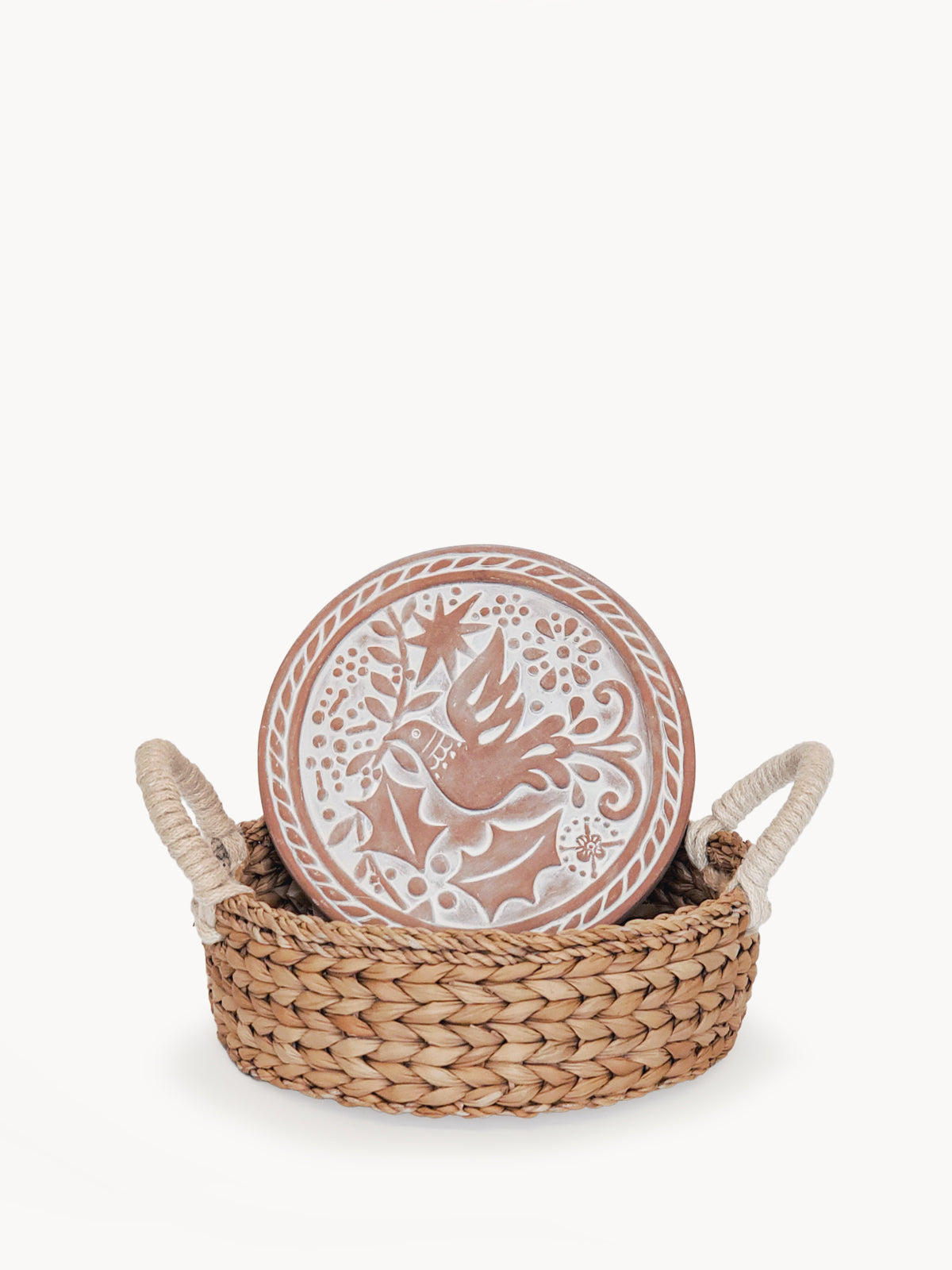 Bread Warmer & Basket - Bird Round-0