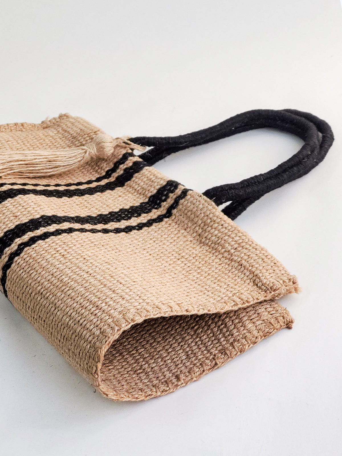 Naya Jute Tote Bag - Natural-3