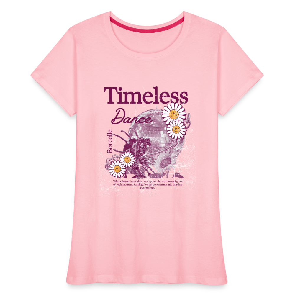 Re Concept Timeless Organic Cotton Women's T-Shirt - pink