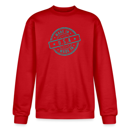 Re Concept Made in USA Crewneck Sweatshirt - Scarlet