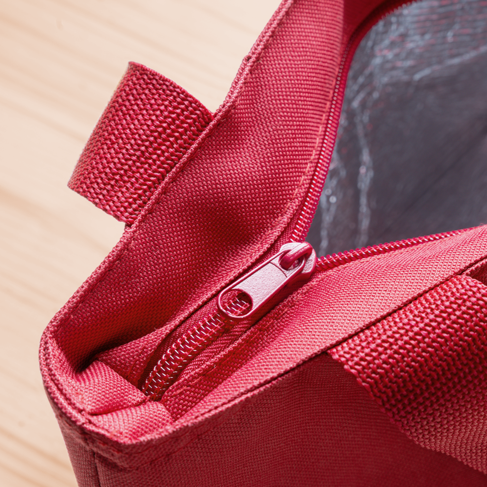 Re Concept Recycled Insulated Lunch Bag - red