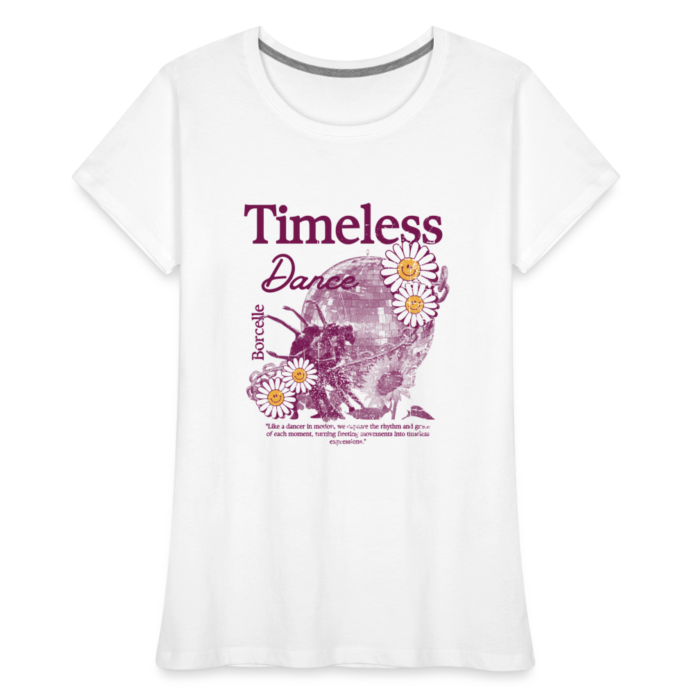 Re Concept Timeless Organic Cotton Women's T-Shirt - white