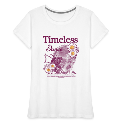 Re Concept Timeless Organic Cotton Women's T-Shirt - white