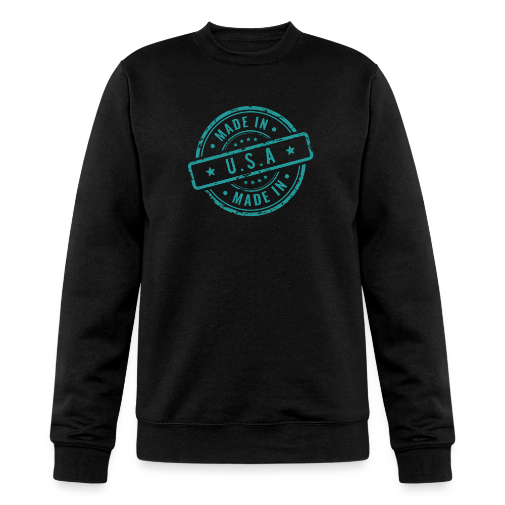 Re Concept Made in USA Crewneck Sweatshirt - black