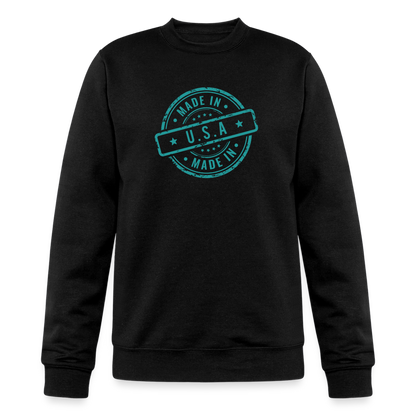 Re Concept Made in USA Crewneck Sweatshirt - black