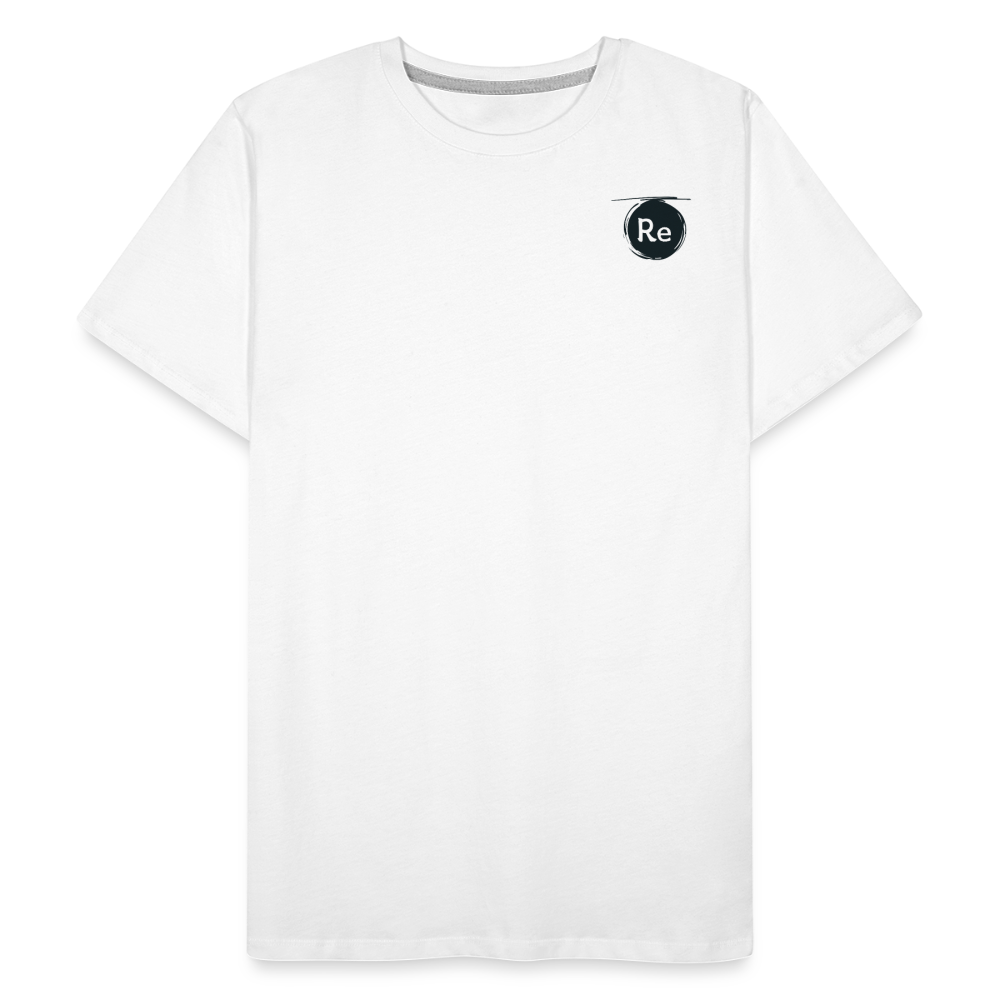 Re Concept Organic Cotton Men's T-Shirt - white