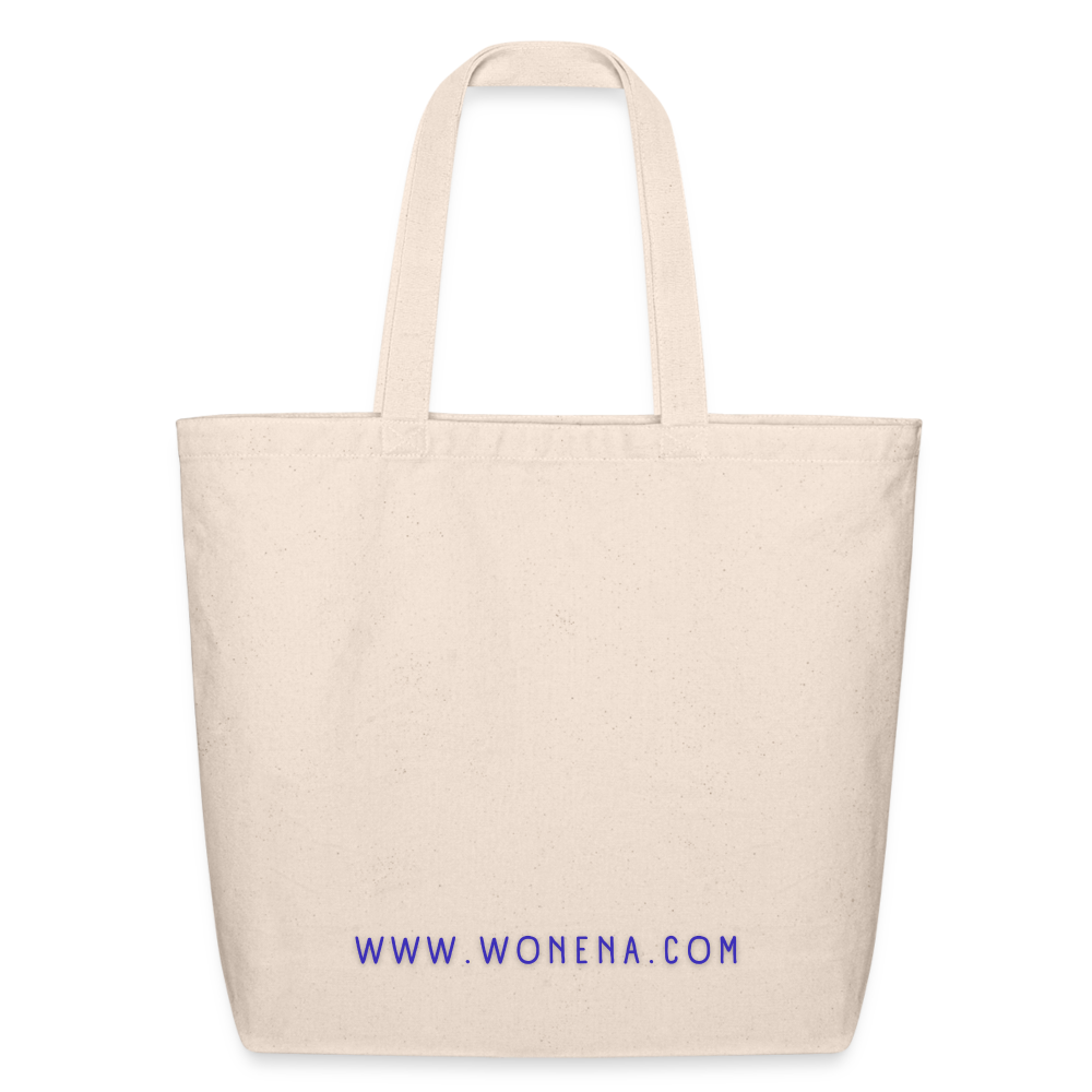 WONENA Eco-Friendly Cotton Tote - natural