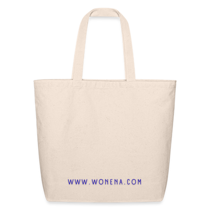 WONENA Eco-Friendly Cotton Tote - natural