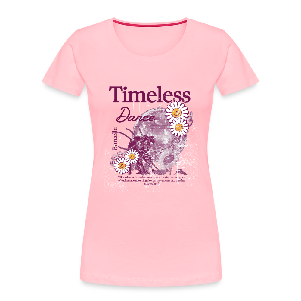 Re Concept Timeless Organic Cotton Women's T-Shirt - pink