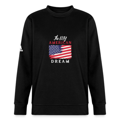 Re Concept by Adidas DYI American BCI Cotton Unisex Crewneck Sweatshirt - black