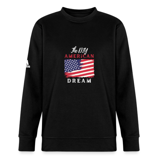 Re Concept by Adidas DYI American BCI Cotton Unisex Crewneck Sweatshirt - black