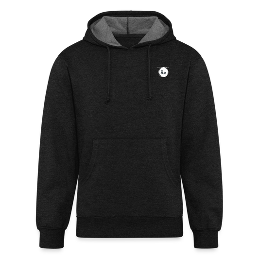 Re Concept Unisex Organic Cotton Hoodie - charcoal grey