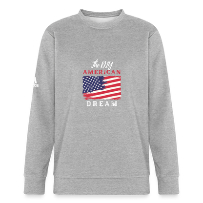 Re Concept by Adidas DYI American BCI Cotton Unisex Crewneck Sweatshirt - heather gray