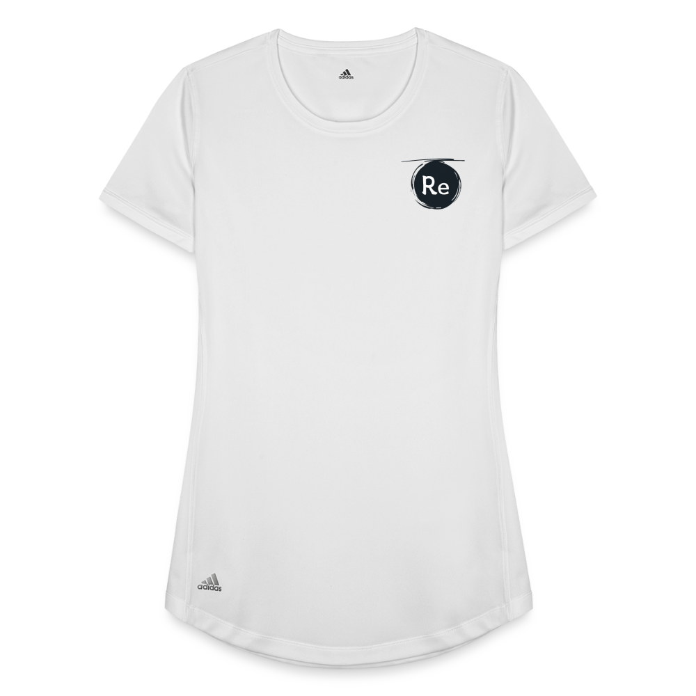 Re Concept by Adidas Recycled Polyester Women's T-Shirt - white