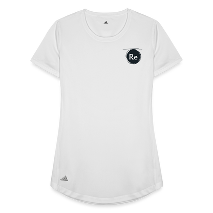 Re Concept by Adidas Recycled Polyester Women's T-Shirt - white