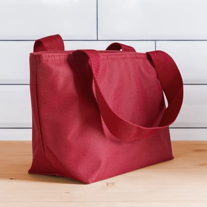 Re Concept Recycled Insulated Lunch Bag - red