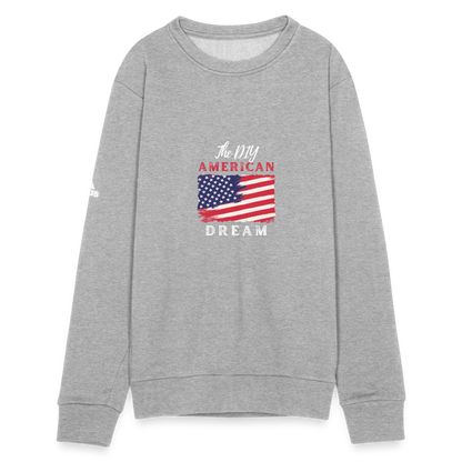 Re Concept by Adidas DYI American BCI Cotton Unisex Crewneck Sweatshirt - heather gray