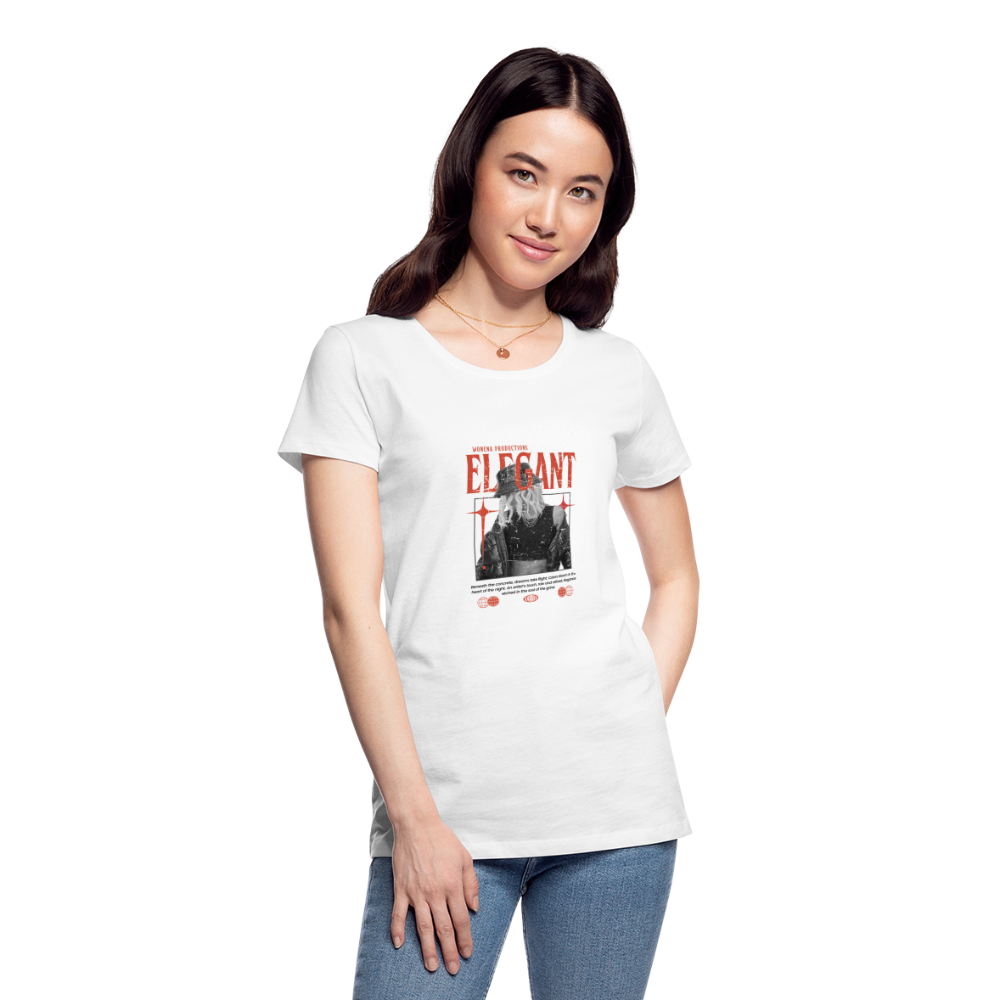 Re Concept Street Art Women’s Premium Organic T-Shirt - white