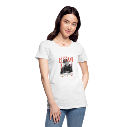 Re Concept Street Art Women’s Premium Organic T-Shirt - white