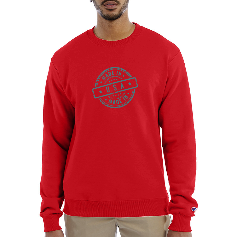 Re Concept Made in USA Crewneck Sweatshirt - Scarlet