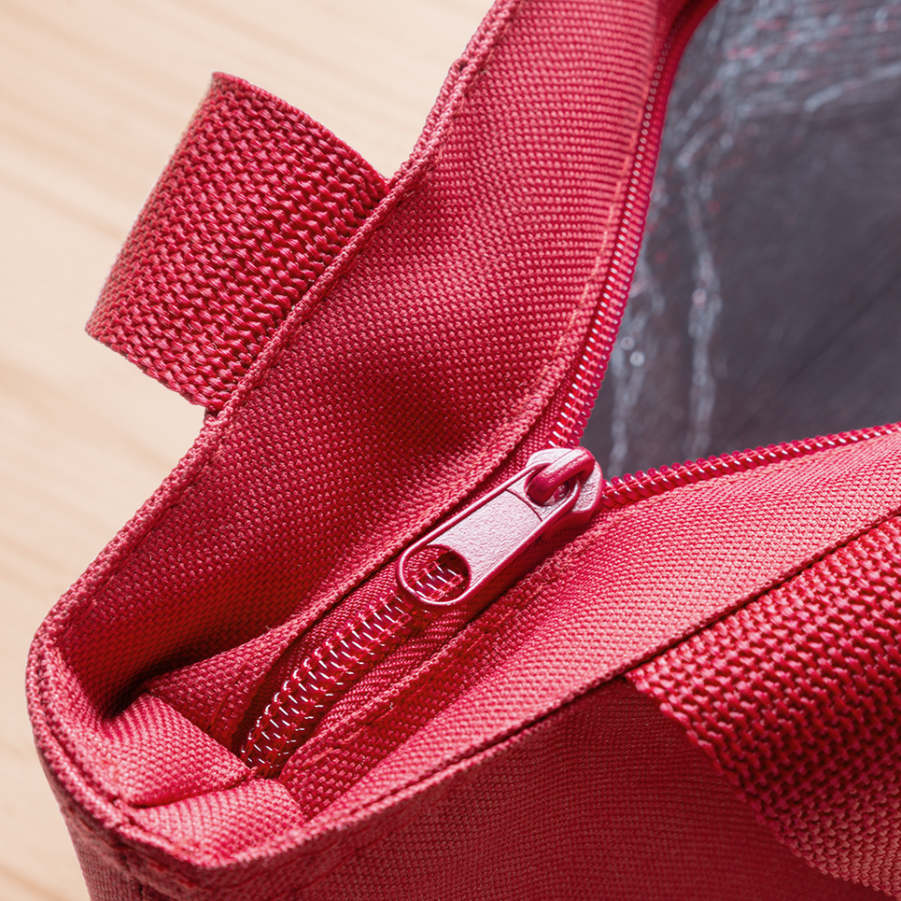 Re Concept Recycled Insulated Lunch Bag - red