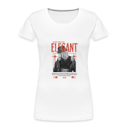 Re Concept Street Art Women’s Premium Organic T-Shirt - white