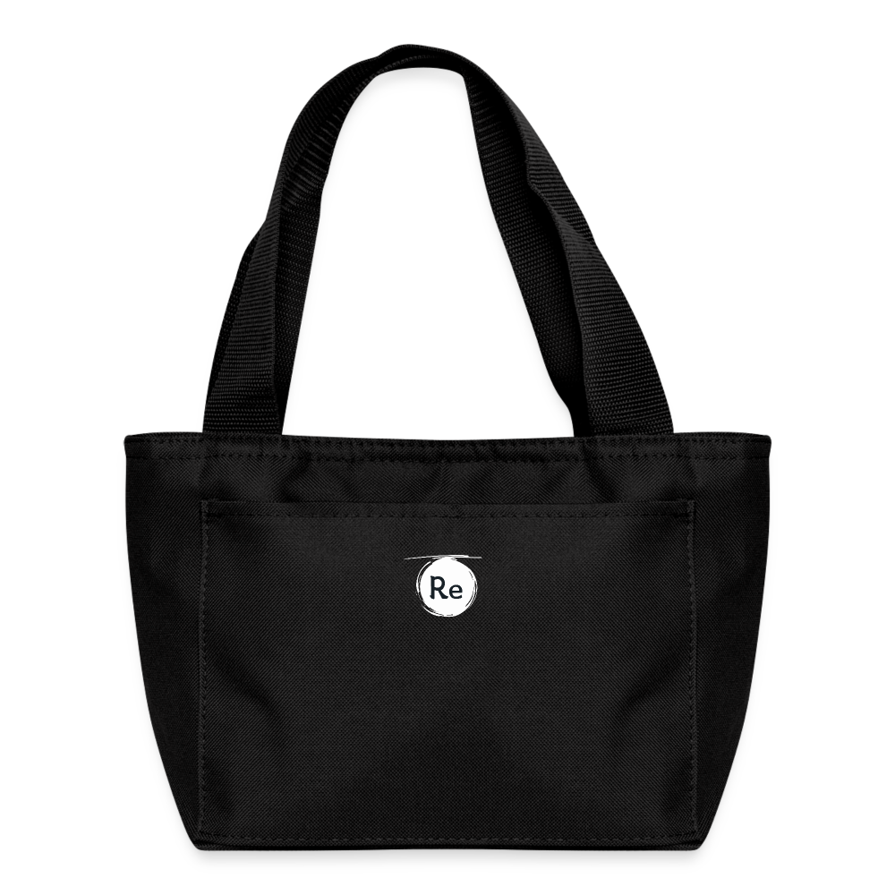 Re Concept Recycled Insulated Lunch Bag - black