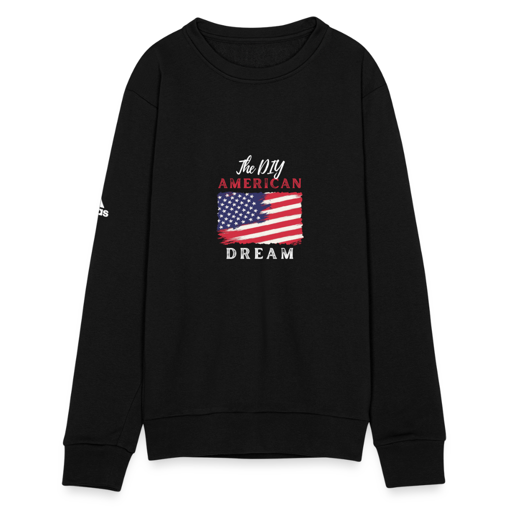 Re Concept by Adidas DYI American BCI Cotton Unisex Crewneck Sweatshirt - black