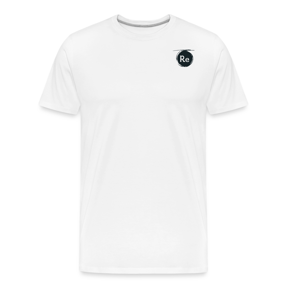 Re Concept Organic Cotton Men's T-Shirt - white