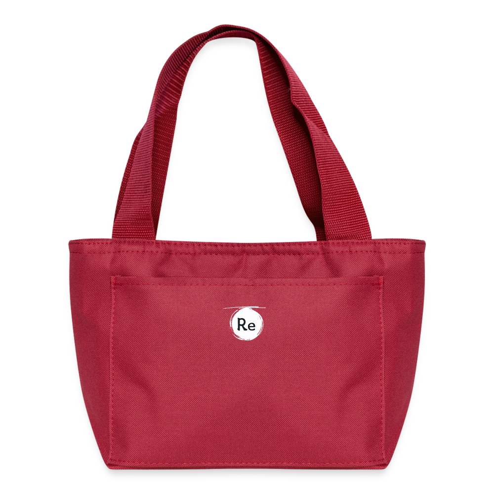 Re Concept Recycled Insulated Lunch Bag - red