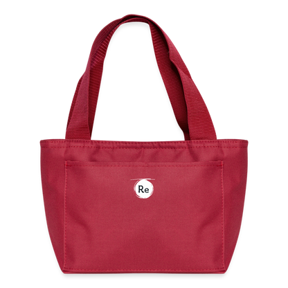 Re Concept Recycled Insulated Lunch Bag - red