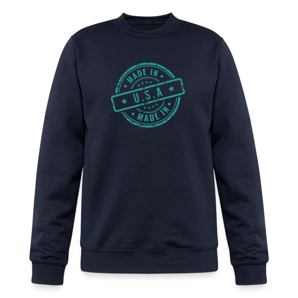 Re Concept Made in USA Crewneck Sweatshirt - navy