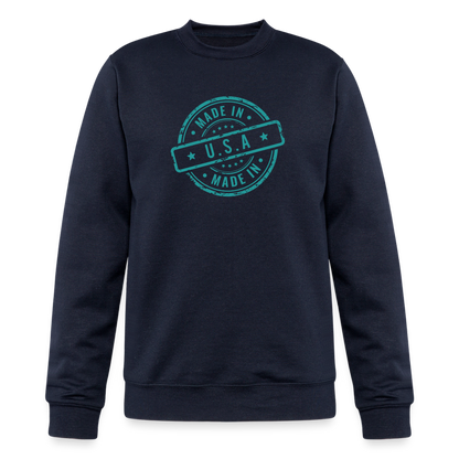 Re Concept Made in USA Crewneck Sweatshirt - navy