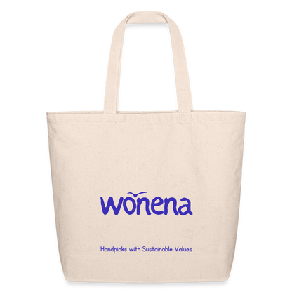 WONENA Eco-Friendly Cotton Tote - natural