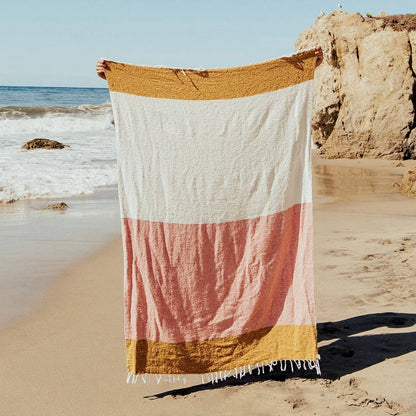 Sunrise - Sustainable Recycled Throw Blanket