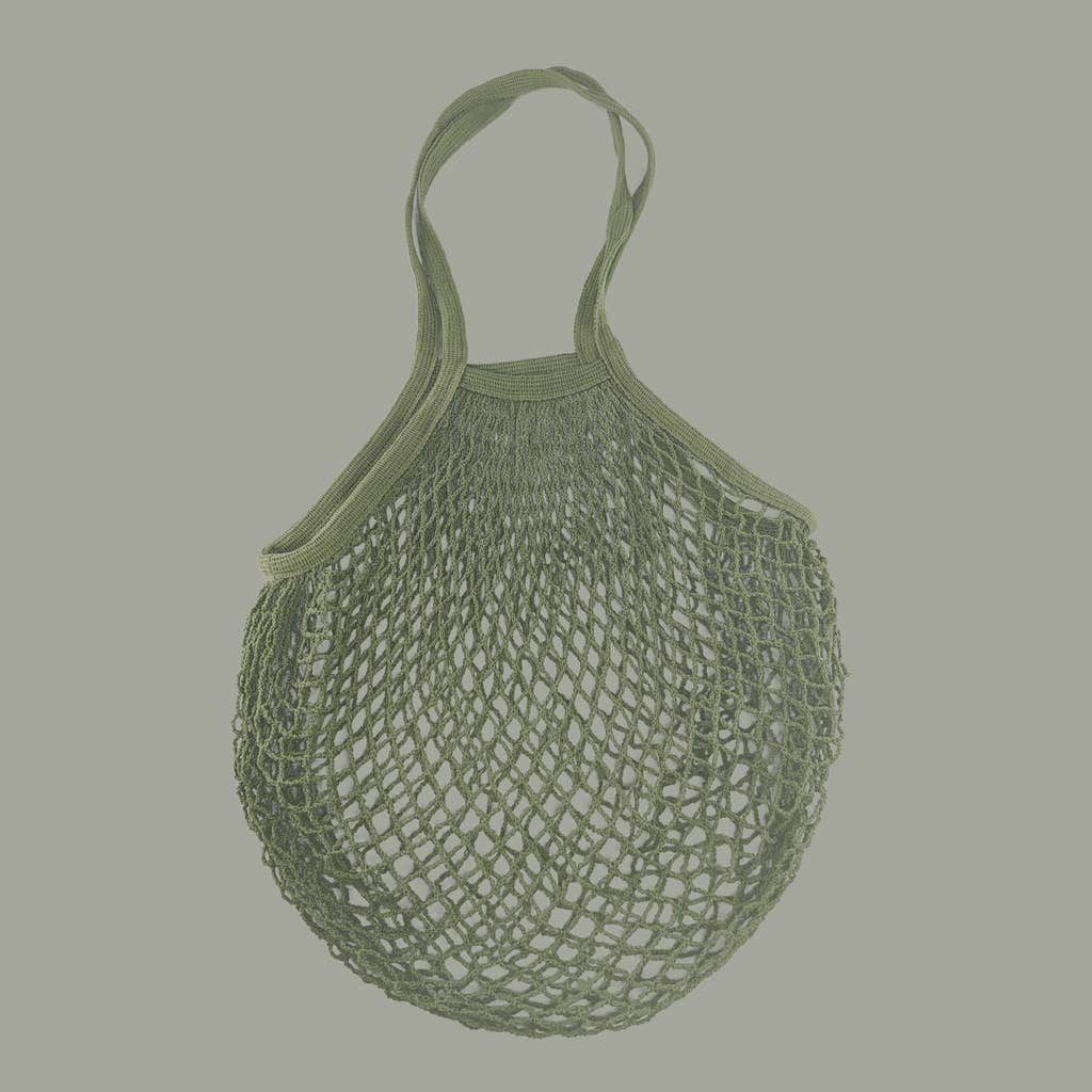 Mesh Market Reusable Shoulder Cotton Grocery Bag