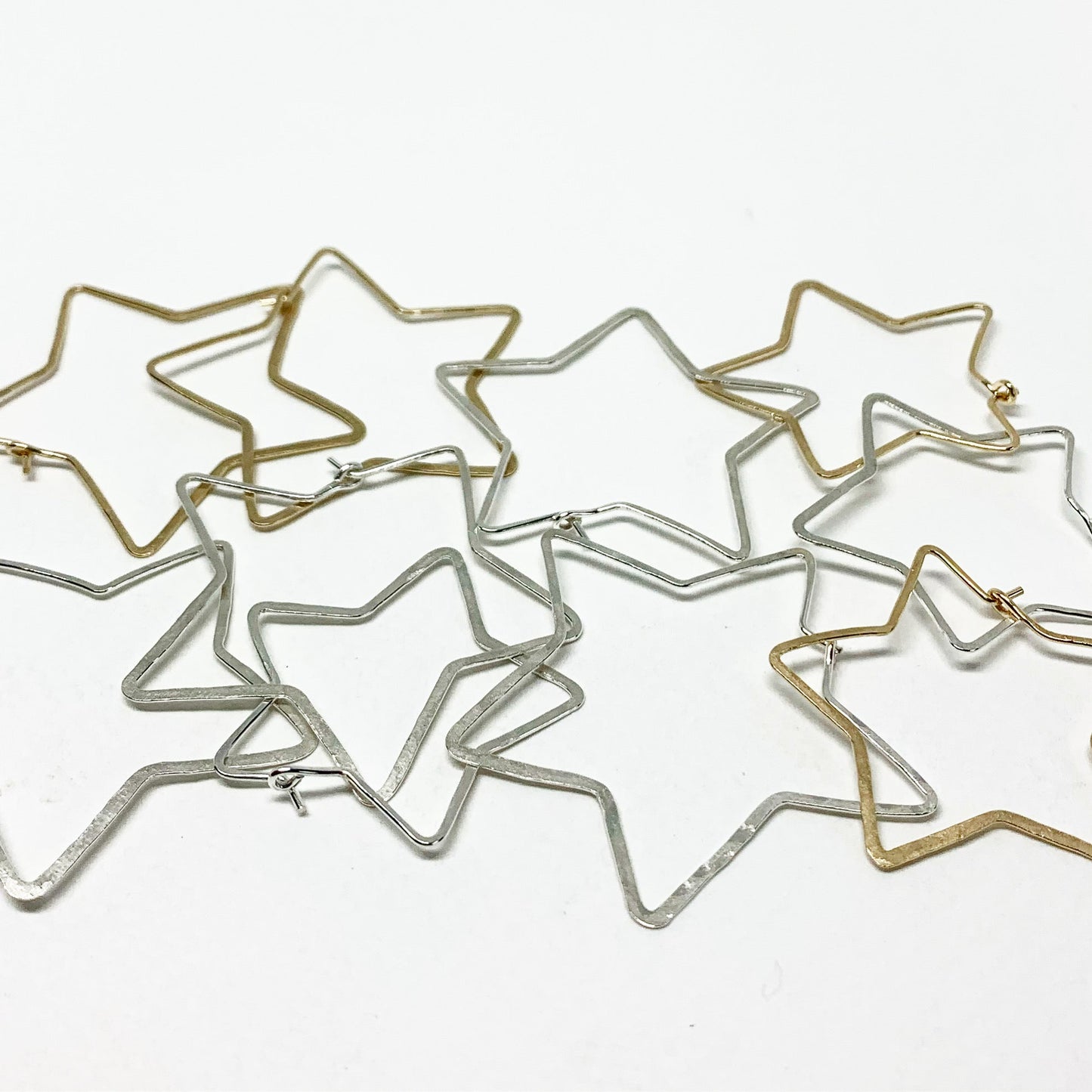 Star Hoops - Size Large