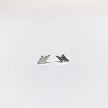 Mini Lightning Bolt Stud Earrings