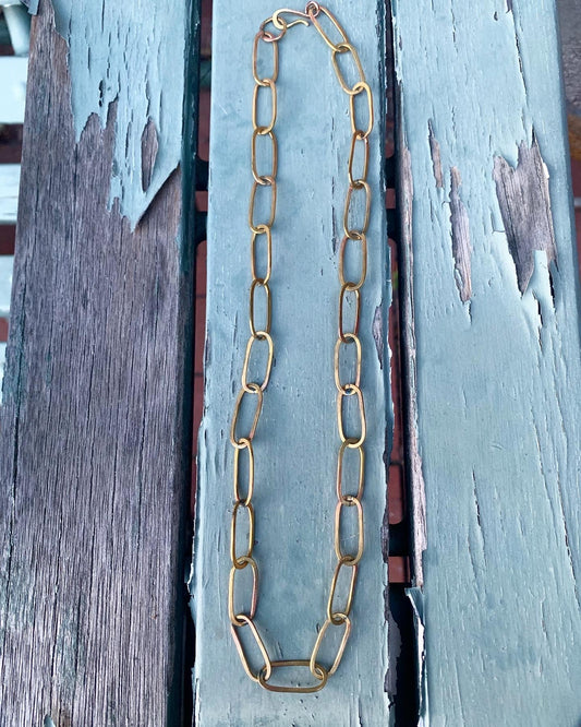 Paperclip Chain Necklace