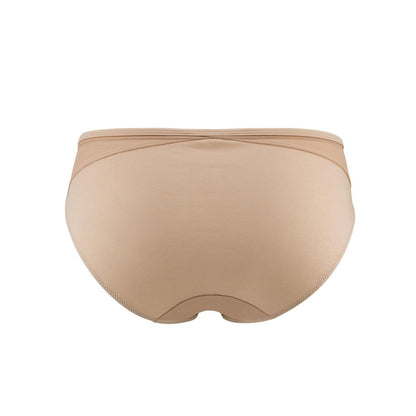 Hope - Silk & Organic Cotton Brief in Skin Tone Colours-3