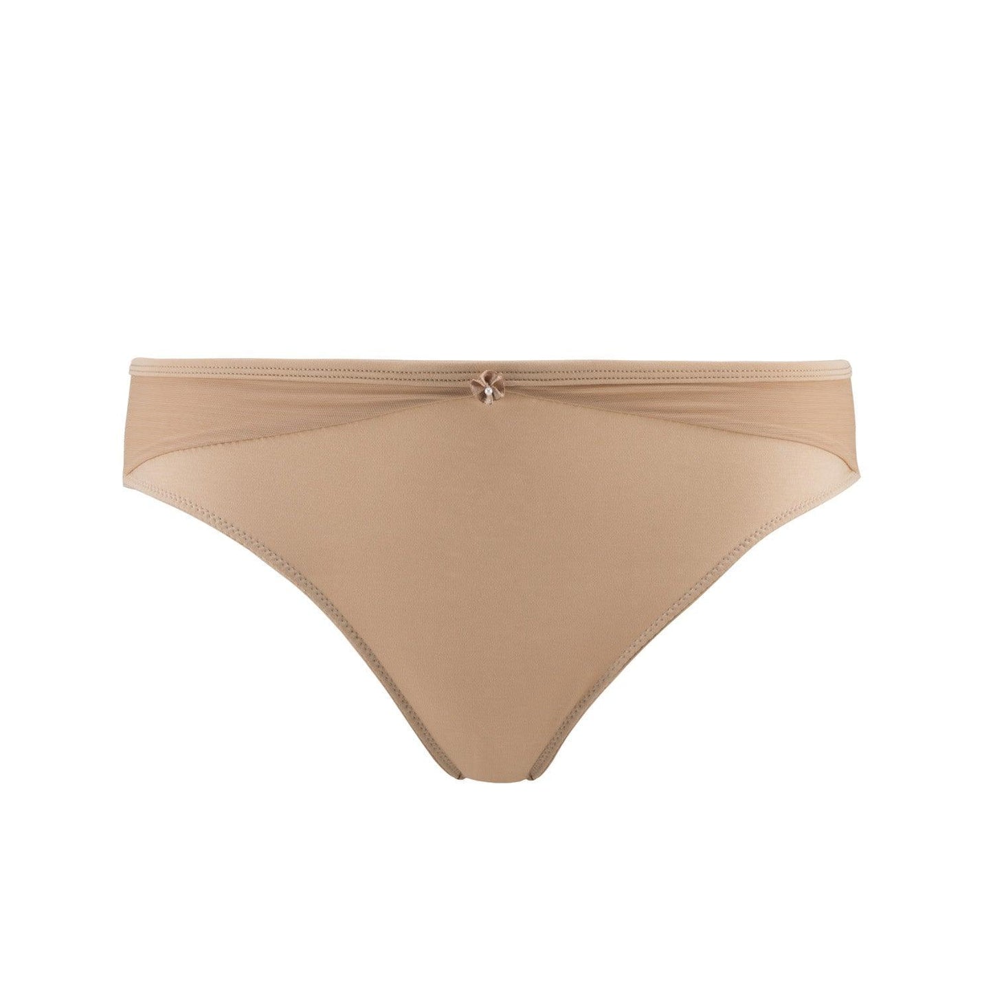 Hope - Silk & Organic Cotton Brief in Skin Tone Colours-2