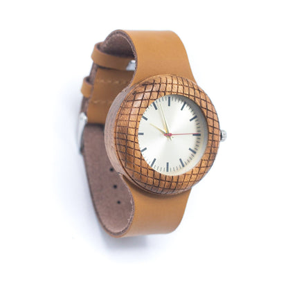 Wood Watch Eco women Watch Eco Natural Leather Strap WA-319-2