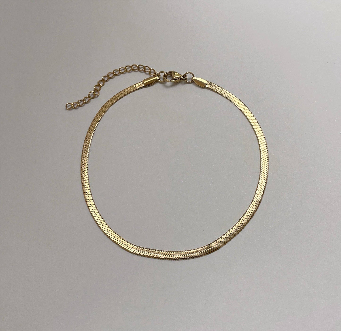 Becca Gold Snake Chain Anklet