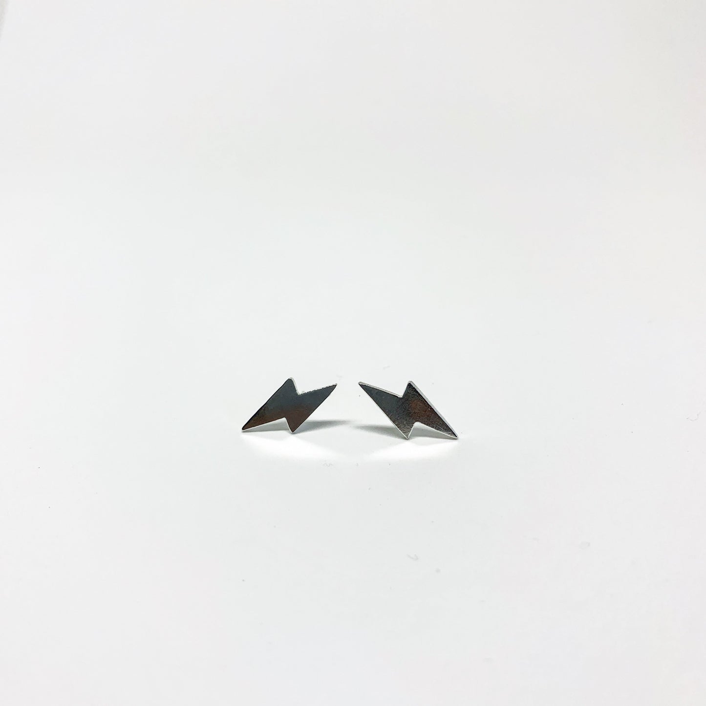 Mini Lightning Bolt Stud Earrings