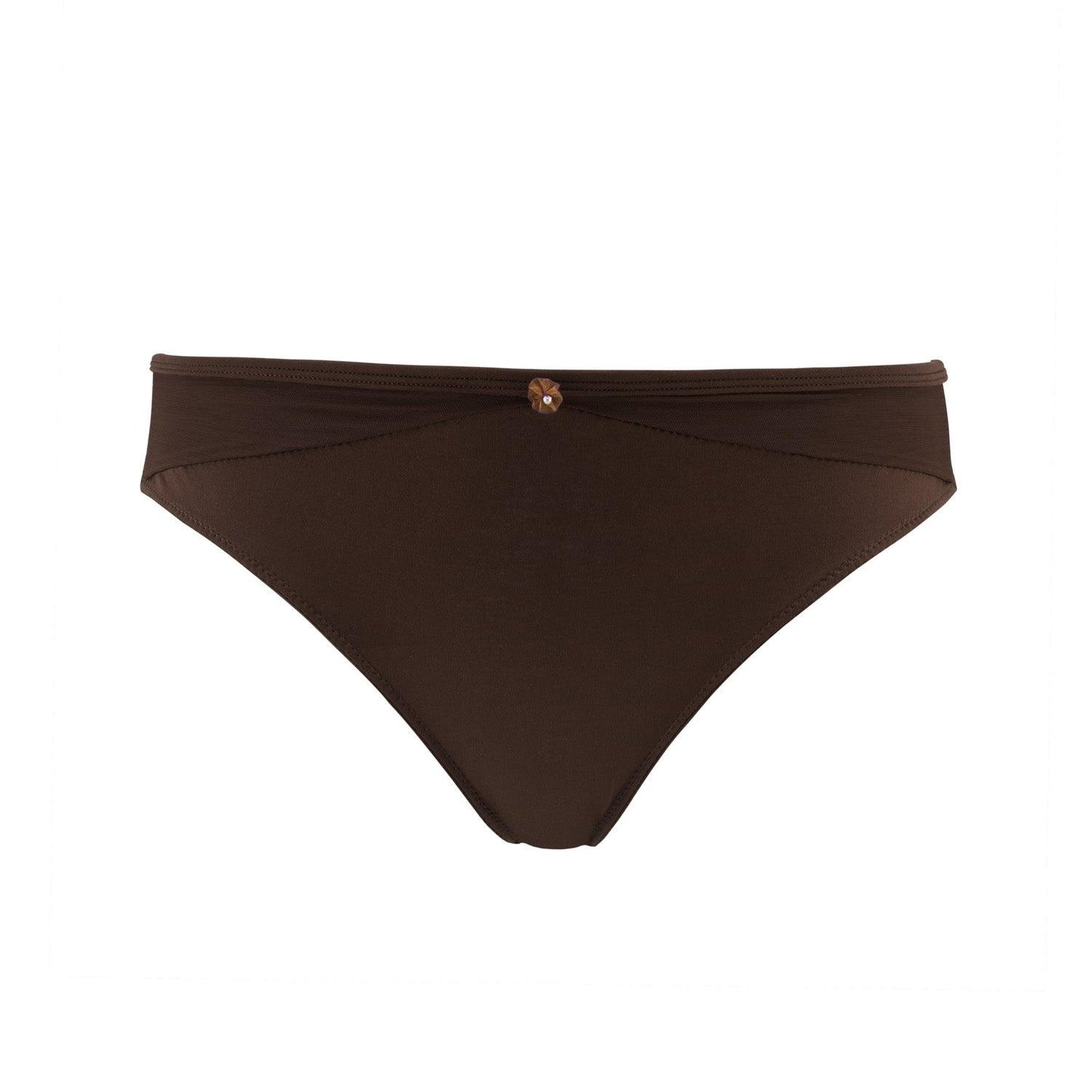 Hope - Silk & Organic Cotton Brief in Skin Tone Colours-5