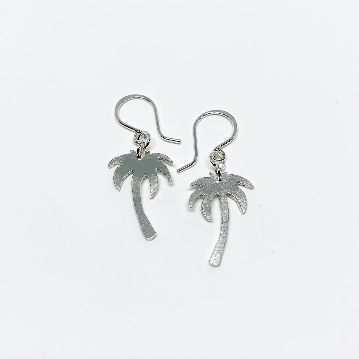 Palm Tree Charm Earrings