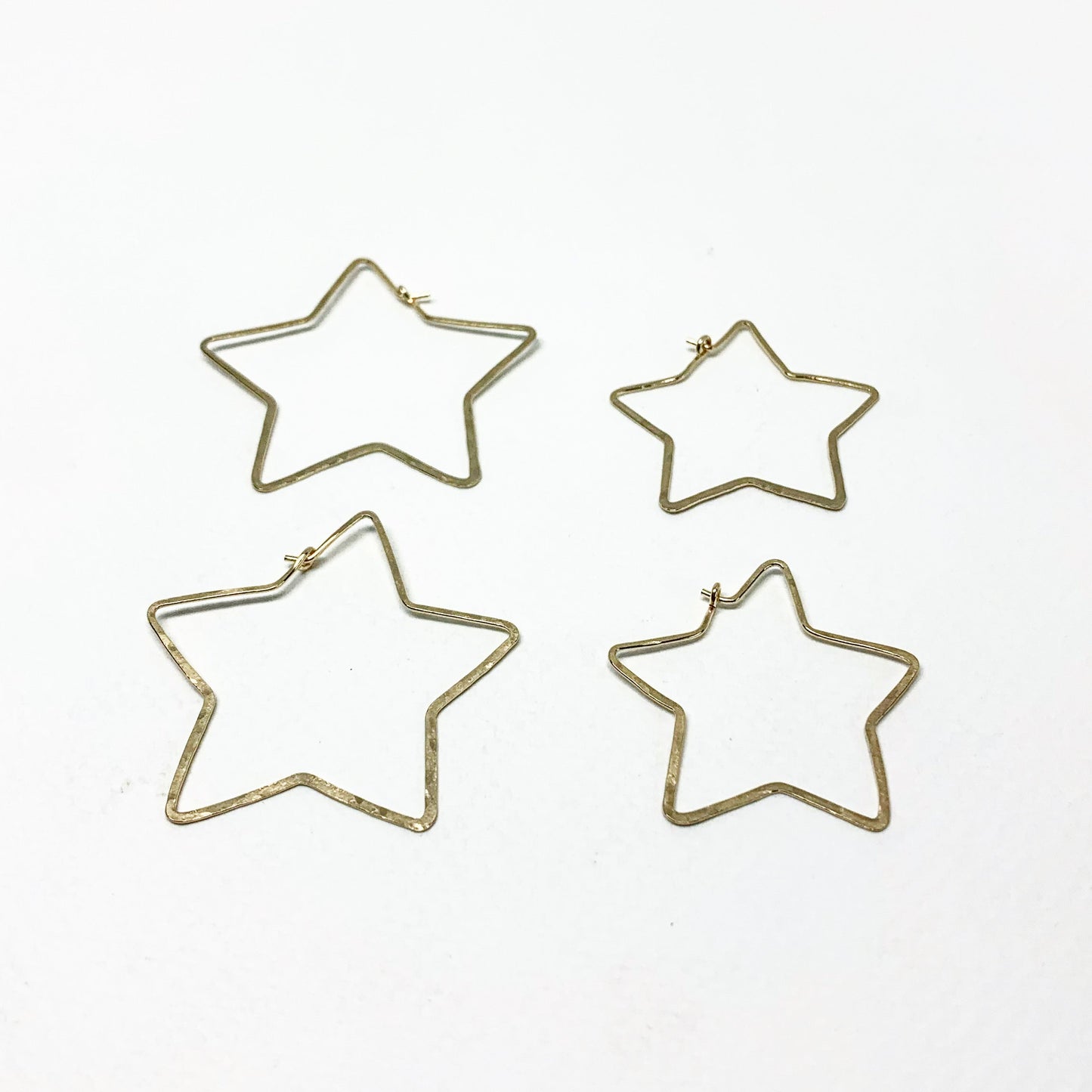 Star Hoops - Size Large