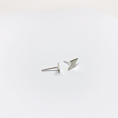 Mini Lightning Bolt Stud Earrings