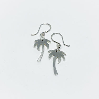 Palm Tree Charm Earrings